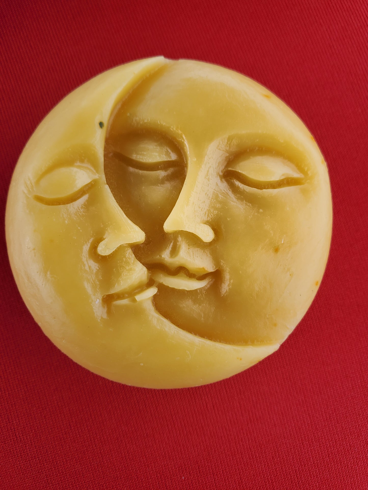 The moon and sun