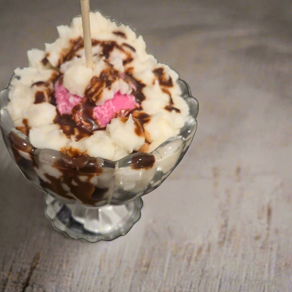 Change sign to sundae icecream 